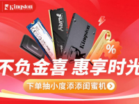 金士顿双11福利准时放送