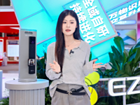 AI智能锁引领者萤石亮相中国五金展,三屏Y5000FVX Ultra定义高端入户安全