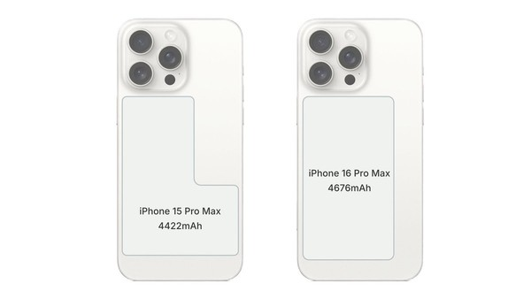 网传iPhone 16系列部分机型电池设计有所改变,容量或增大