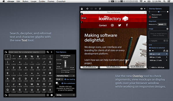 Xscope Mac版截图1 Xscope Mac版截图1