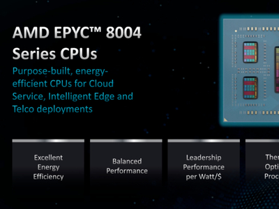 AMD推出EPYC 8004系列处理器