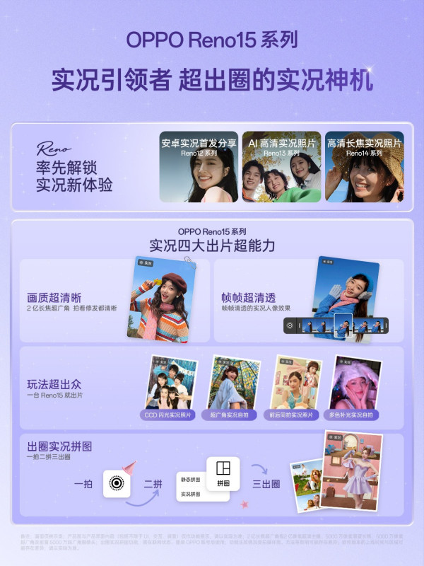 ͬ��λ����ֵ�����֣�OPPO Reno15ϵ��ʵ������ѡ