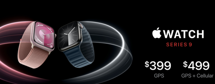Apple Watch S9系列、 Ultra 2 来了 售价399美元起