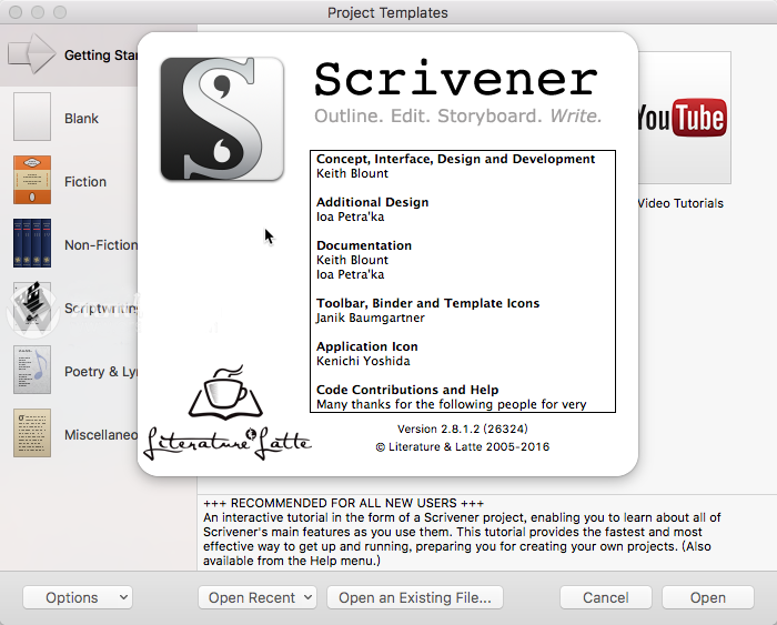 Scrivener for mac��ͼ1