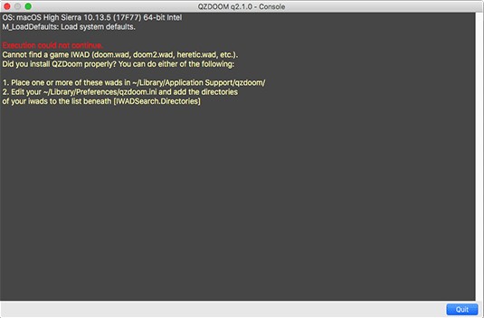 QZDoom Mac��